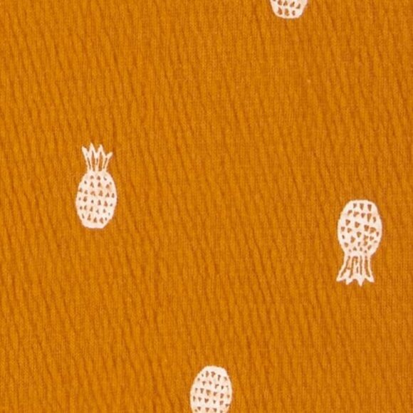 NWT Carter's Toddler Boy 2-Piece Pineapple-Print Shirt & Canvas Shorts Set - Picture 2 of 10